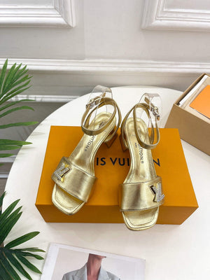 LV 1AB2MQ Louis Vuitton Shake Sandal heel 5.5cm L68319 - 35 - View 2
