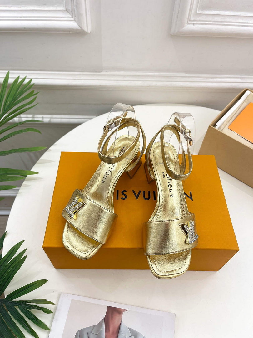 LV 1AB2MQ Louis Vuitton Shake Sandal heel 5.5cm L68319