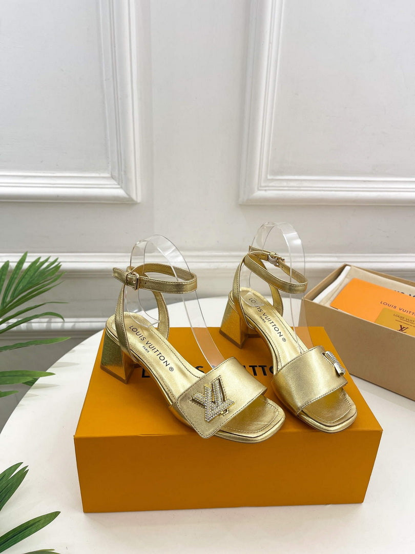 LV 1AB2MQ Louis Vuitton Shake Sandal heel 5.5cm L68319