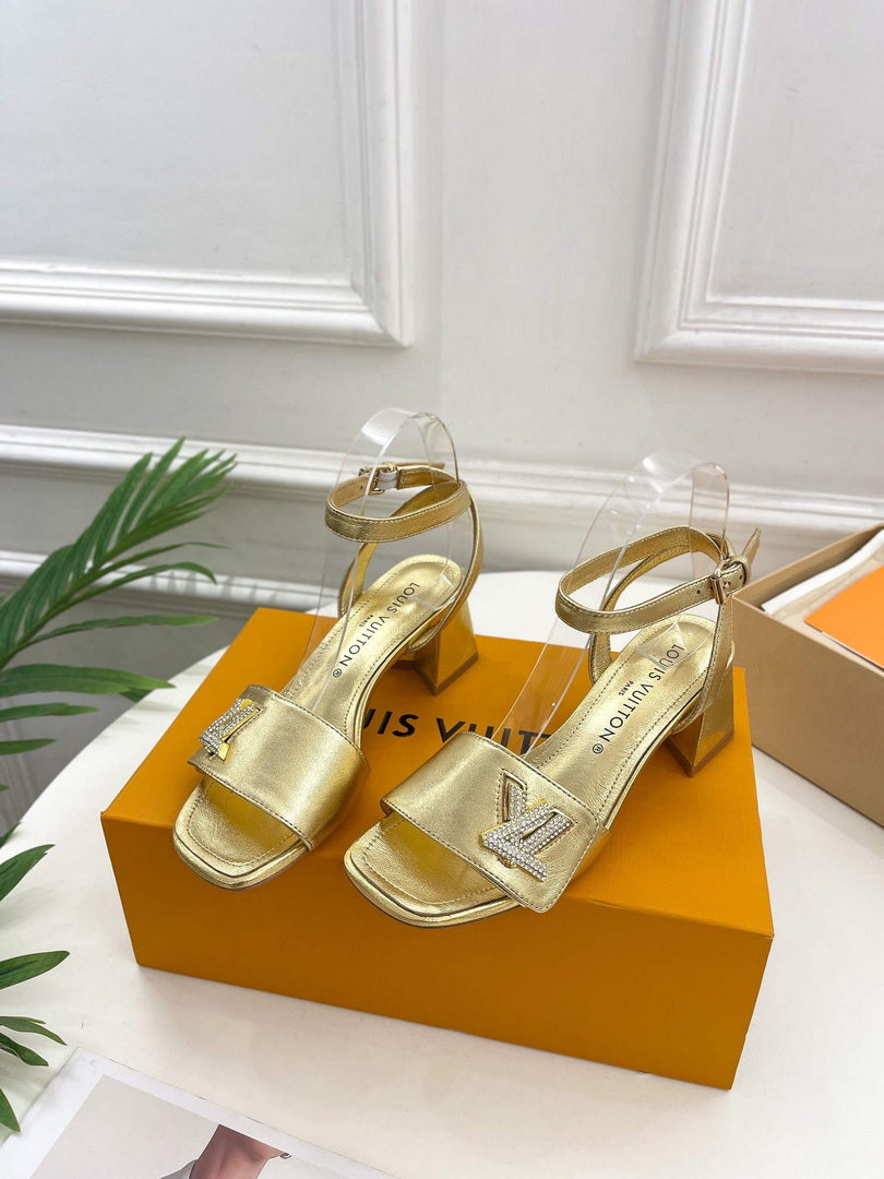 LV 1AB2MQ Louis Vuitton Shake Sandal heel 5.5cm L68319 - 35 - View 1