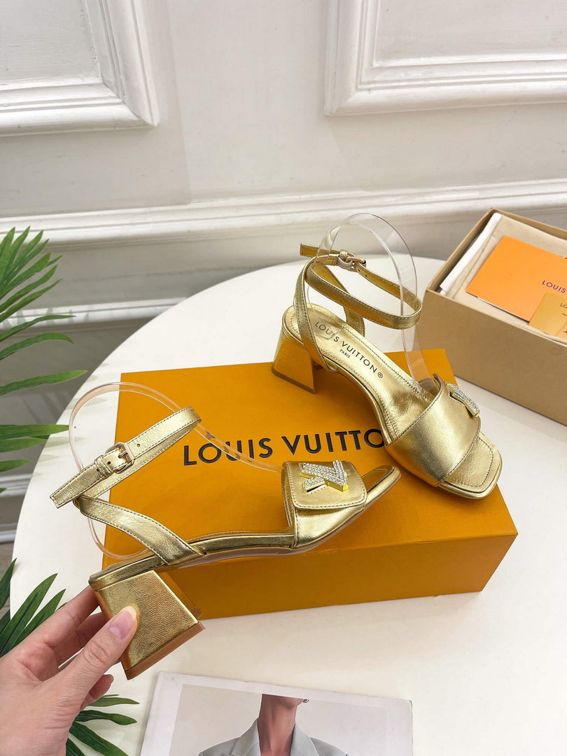 LV 1AB2MQ Louis Vuitton Shake Sandal heel 5.5cm L68319