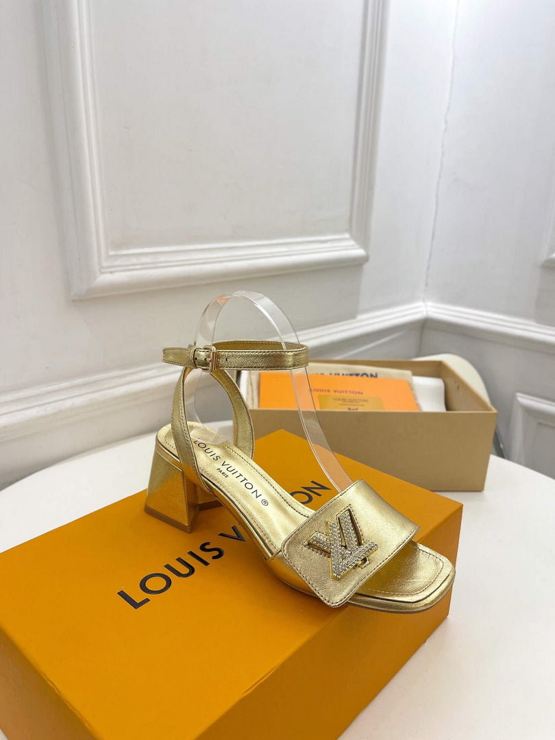 LV 1AB2MQ Louis Vuitton Shake Sandal heel 5.5cm L68319