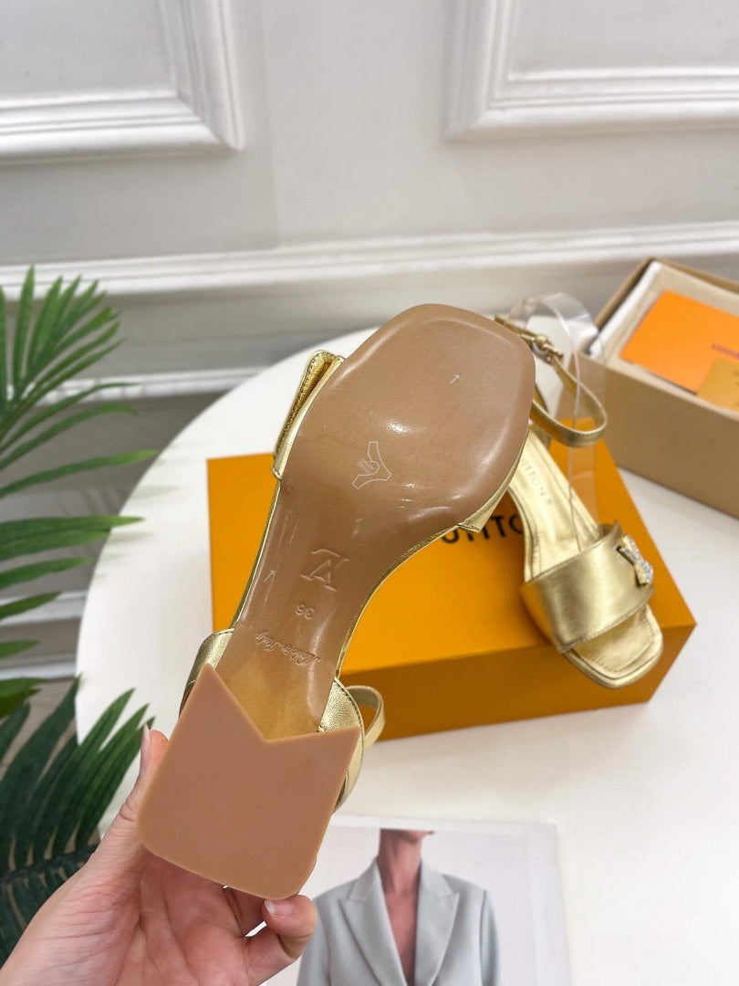 LV 1AB2MQ Louis Vuitton Shake Sandal heel 5.5cm L68319