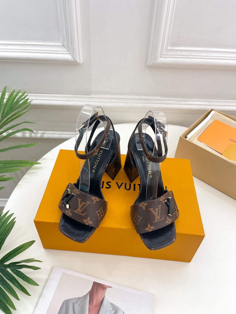LV 1AB2MQ Louis Vuitton Shake Sandal heel 9.5cm L68301 - 35 - View 1