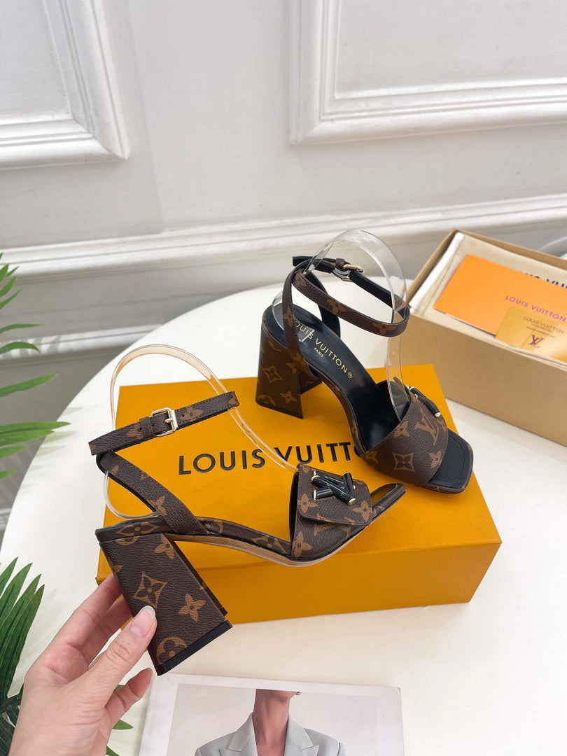 LV 1AB2MQ Louis Vuitton Shake Sandal heel 9.5cm L68301