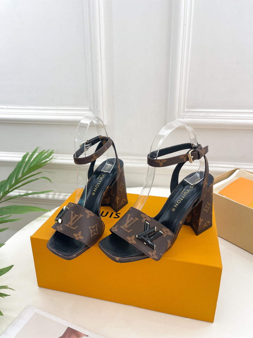 LV 1AB2MQ Louis Vuitton Shake Sandal heel 9.5cm L68301 - 35 - View 3