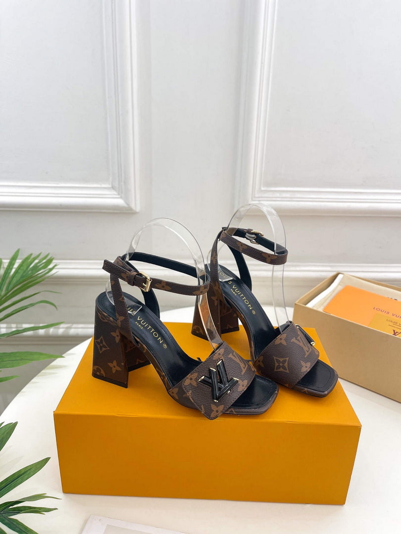 LV 1AB2MQ Louis Vuitton Shake Sandal heel 9.5cm L68301