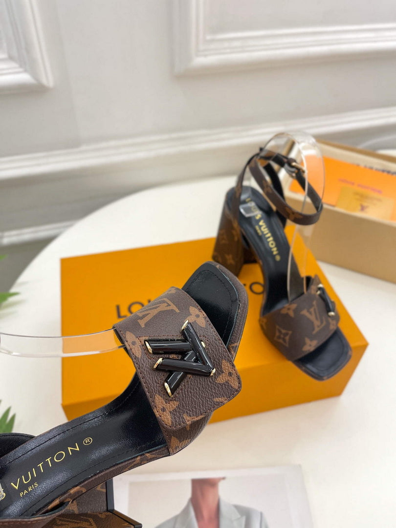 LV 1AB2MQ Louis Vuitton Shake Sandal heel 9.5cm L68301