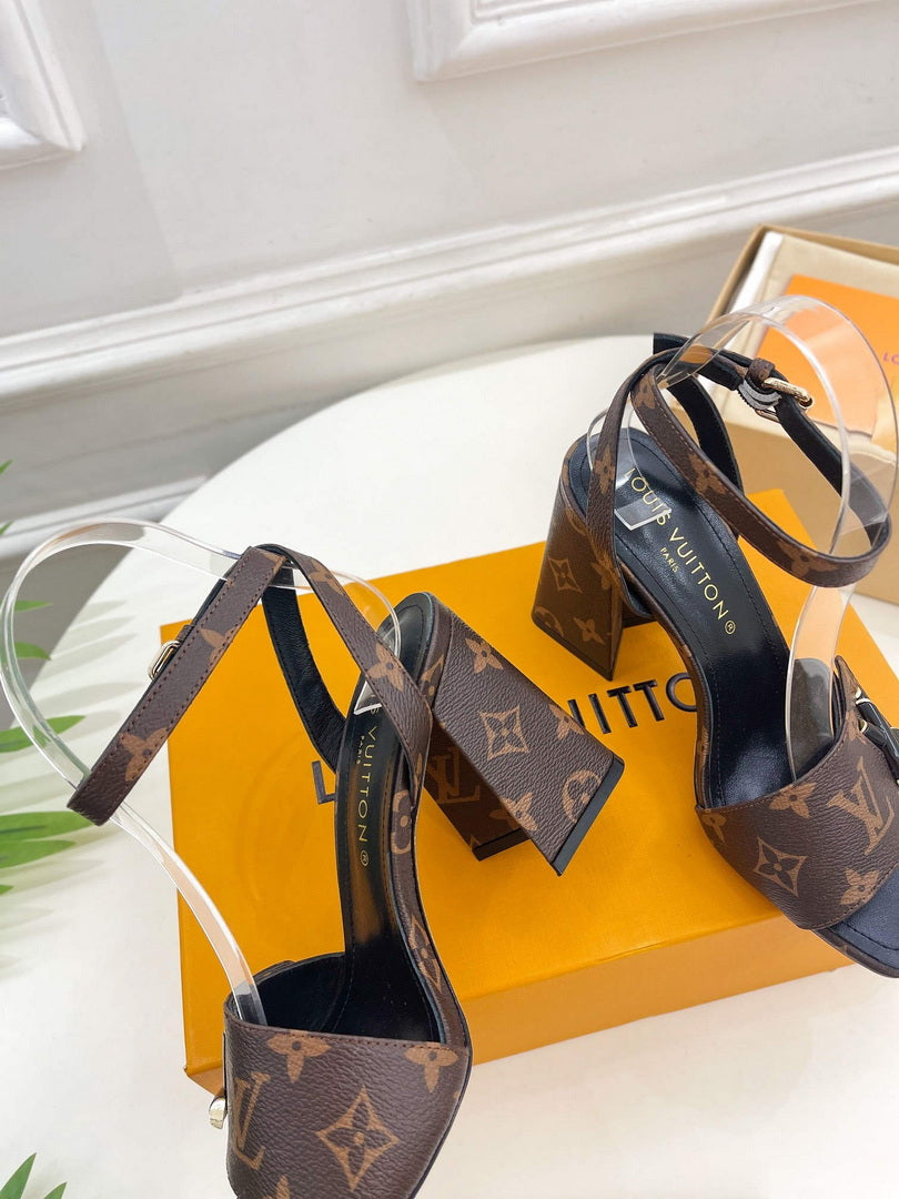 LV 1AB2MQ Louis Vuitton Shake Sandal heel 9.5cm L68301
