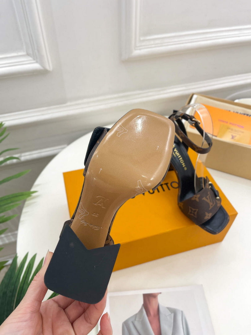 LV 1AB2MQ Louis Vuitton Shake Sandal heel 9.5cm L68301