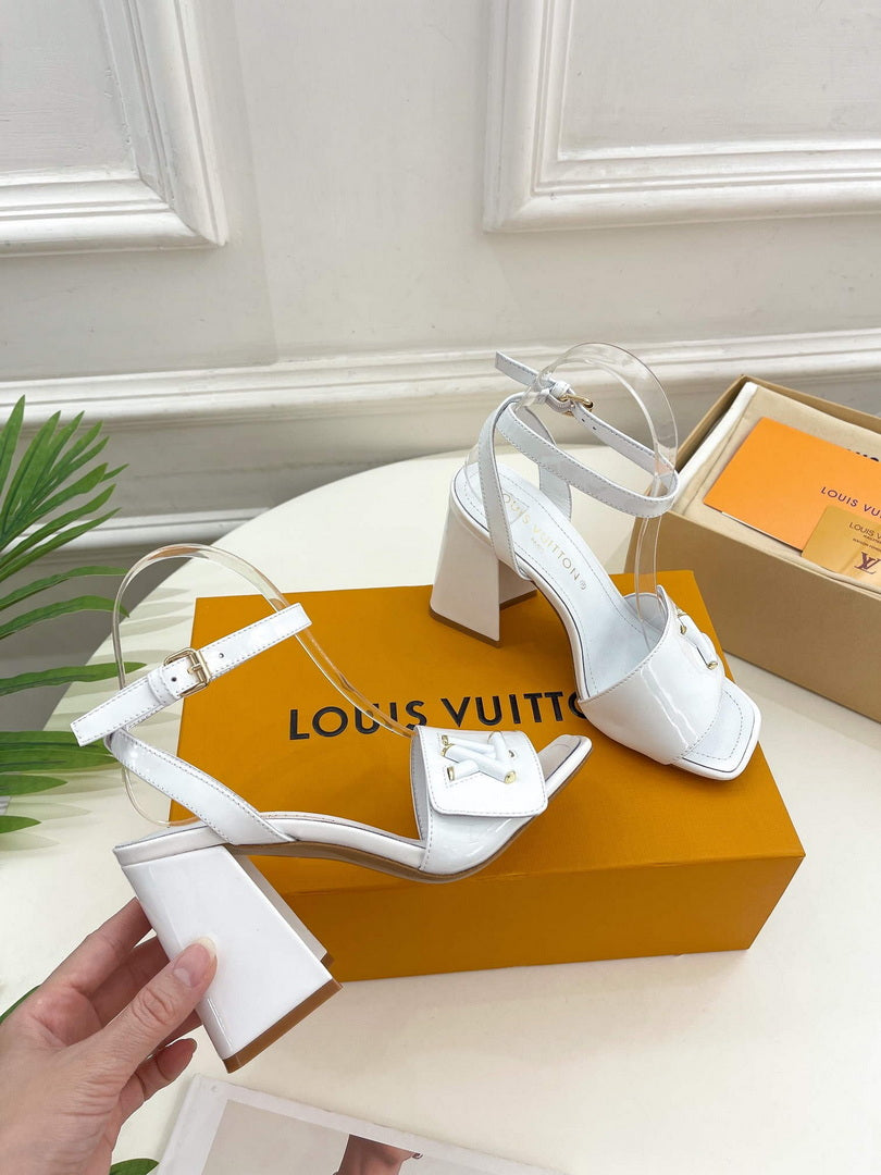 LV 1AB2N5 Louis Vuitton Shake Sandal heel 9.5cm L68302