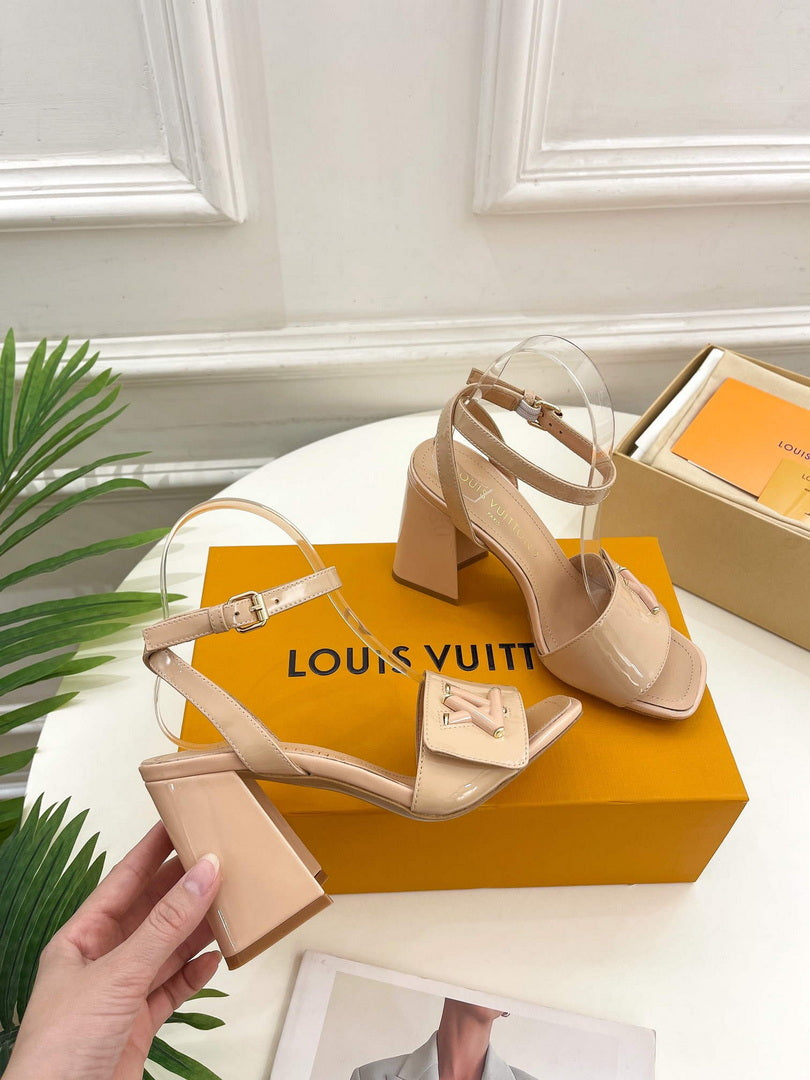 LV 1AB2N5 Louis Vuitton Shake Sandal heel 9.5cm L68303