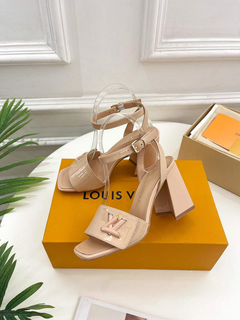 LV 1AB2N5 Louis Vuitton Shake Sandal heel 9.5cm L68303