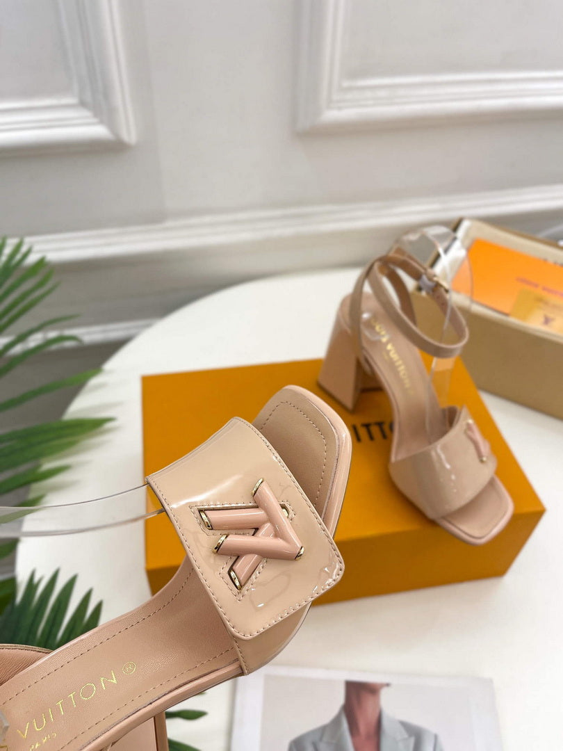 LV 1AB2N5 Louis Vuitton Shake Sandal heel 9.5cm L68303