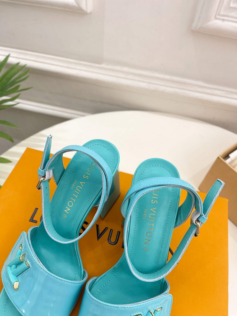 LV 1AB2N5 Louis Vuitton Shake Sandal heel 9.5cm L68304