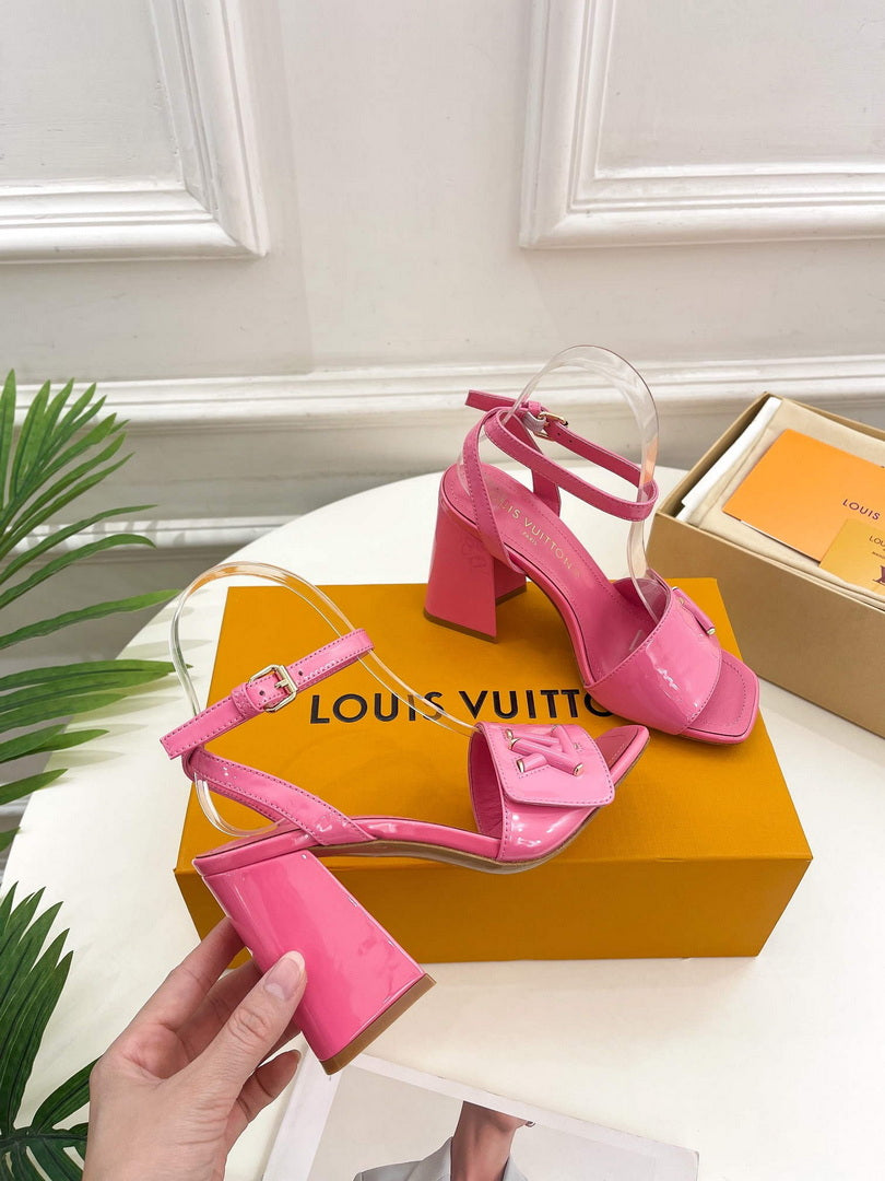 LV 1AB2N5 Louis Vuitton Shake Sandal heel 9.5cm L68305
