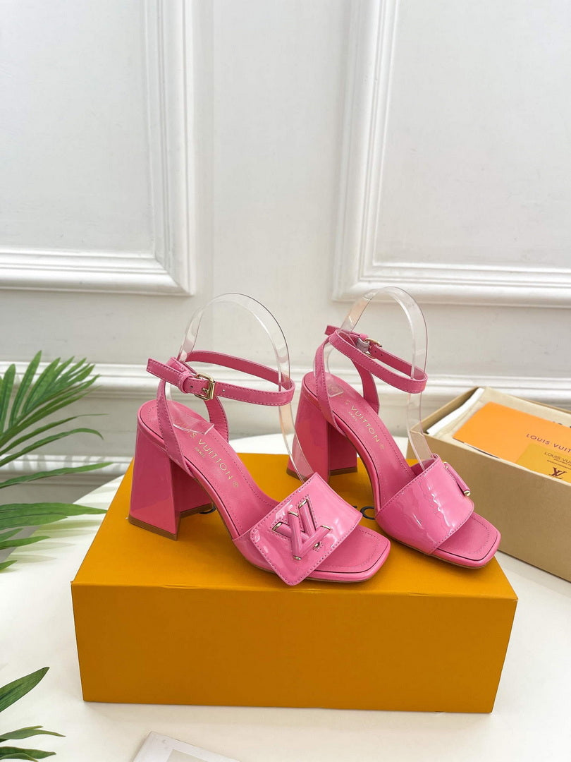 LV 1AB2N5 Louis Vuitton Shake Sandal heel 9.5cm L68305
