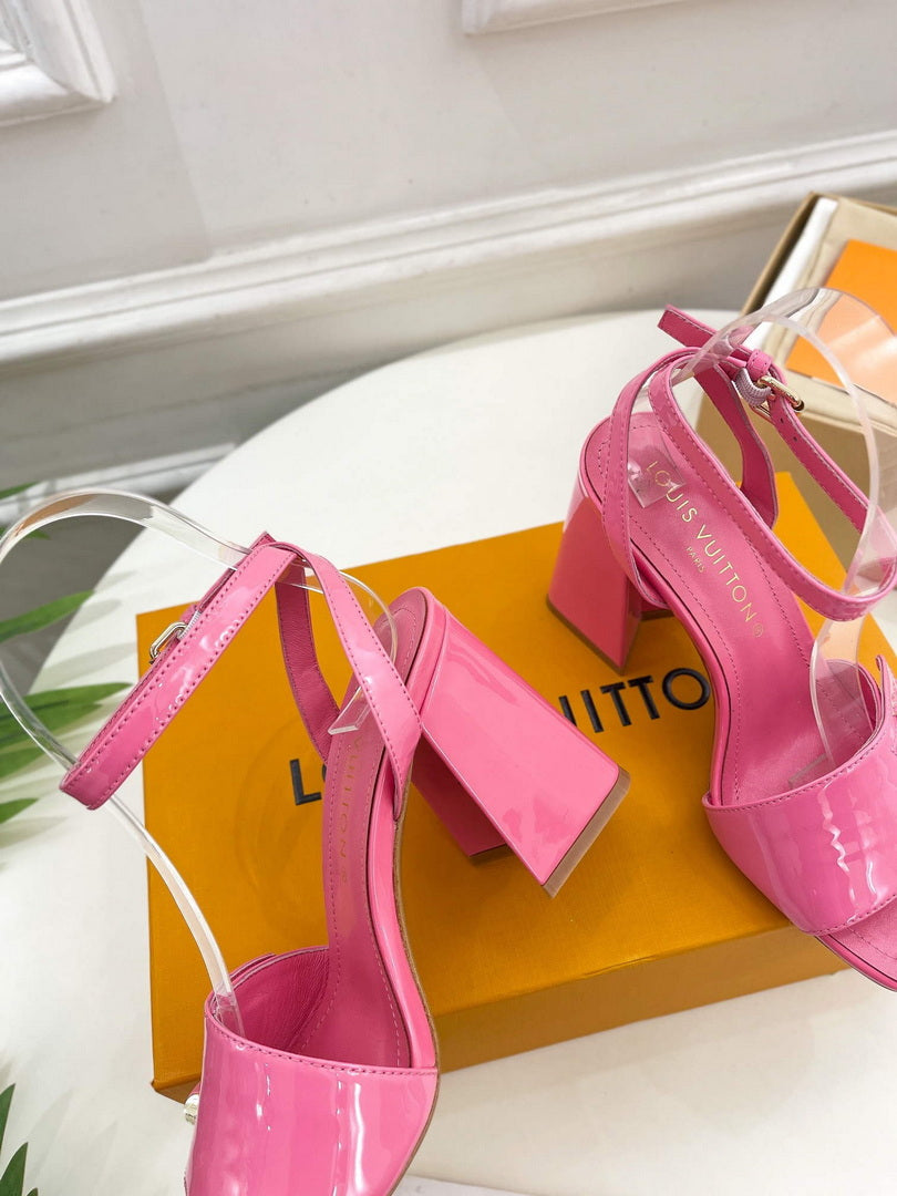 LV 1AB2N5 Louis Vuitton Shake Sandal heel 9.5cm L68305