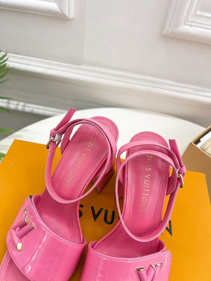LV 1AB2N5 Louis Vuitton Shake Sandal heel 9.5cm L68305