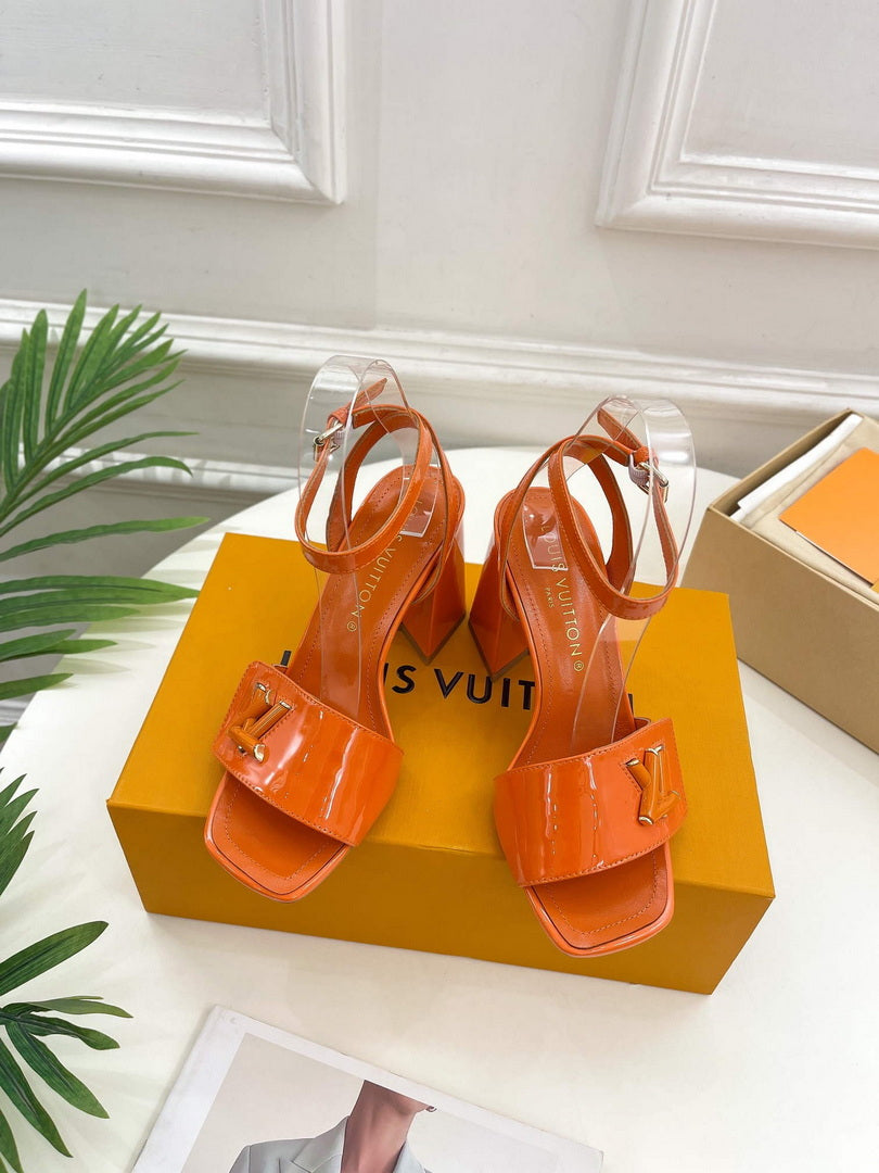 LV 1AB2N5 Louis Vuitton Shake Sandal heel 9.5cm L68306