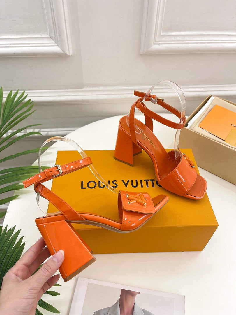 LV 1AB2N5 Louis Vuitton Shake Sandal heel 9.5cm L68306