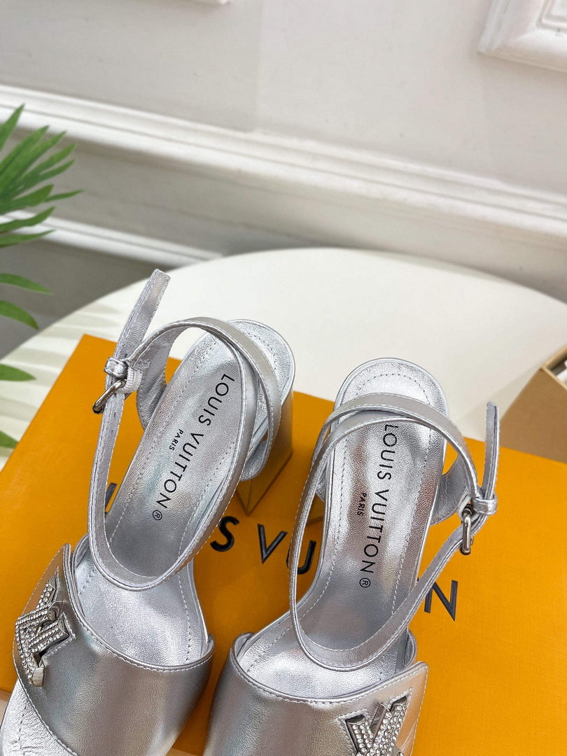 LV 1AB2N5 Louis Vuitton Shake Sandal heel 9.5cm L68307