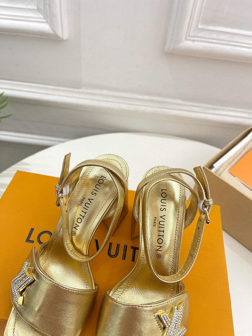 LV 1AB2N5 Louis Vuitton Shake Sandal heel 9.5cm L68308