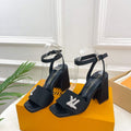 LV 1AB2MQ Louis Vuitton Shake Sandal heel 9.5cm L68309 - 35 - View 1