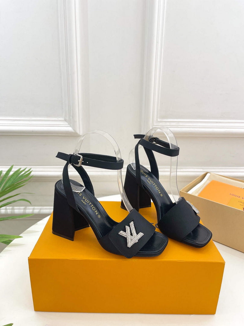 LV 1AB2MQ Louis Vuitton Shake Sandal heel 9.5cm L68309