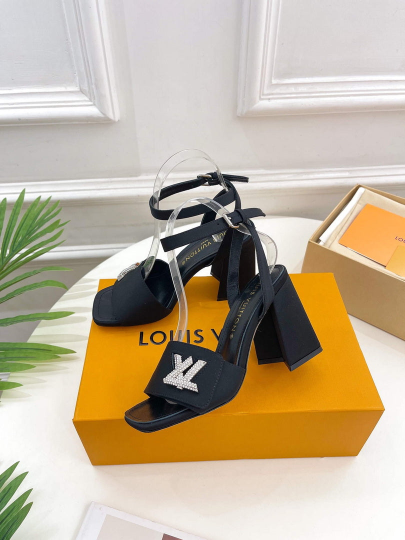 LV 1AB2MQ Louis Vuitton Shake Sandal heel 9.5cm L68309