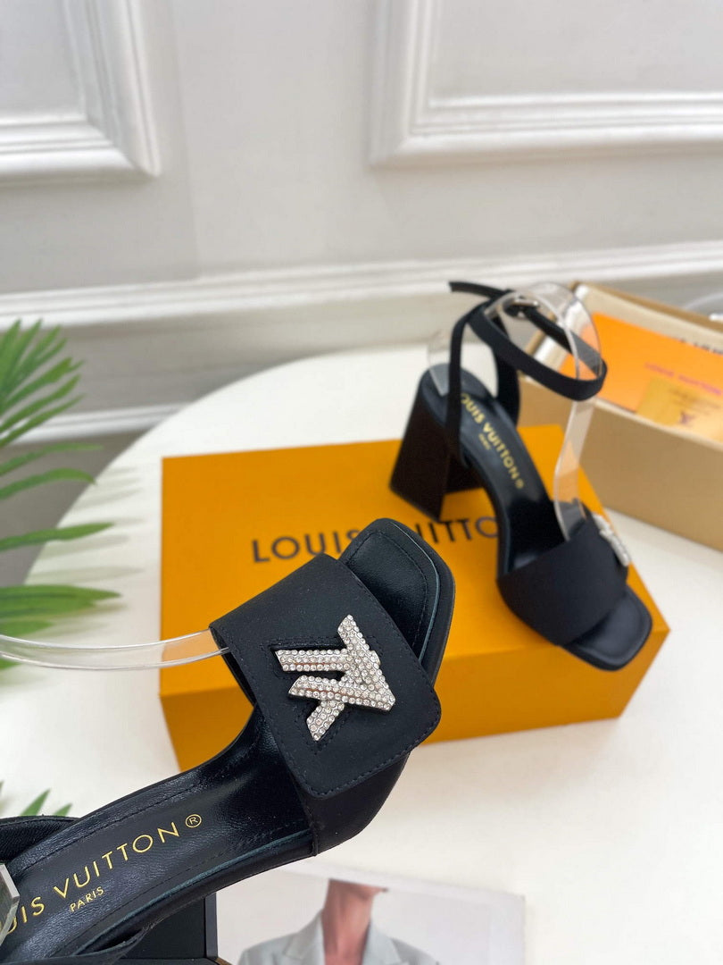 LV 1AB2MQ Louis Vuitton Shake Sandal heel 9.5cm L68309