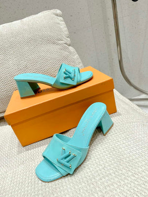 LV 1AB2OR Louis Vuitton Women's Shake Mules heel 5.5cm L68263 - 35 - View 4