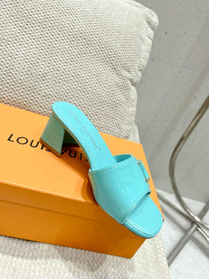 LV 1AB2OR Louis Vuitton Women's Shake Mules heel 5.5cm L68263 - 35 - View 5