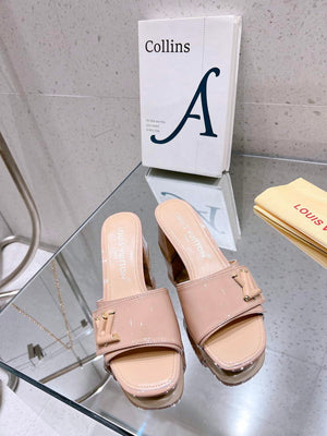 LV 1AB2OR Louis Vuitton Women's Shake Mules heel 5.5cm L68264 - 35 - View 1