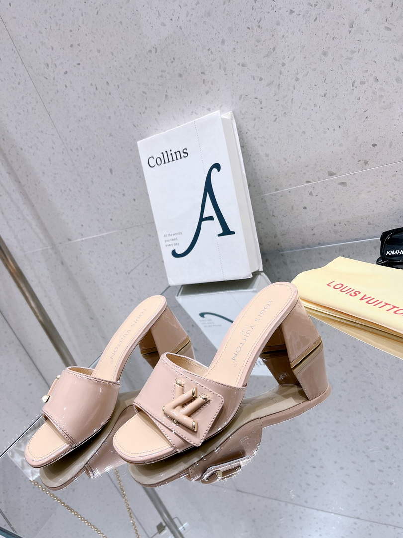 LV 1AB2OR Louis Vuitton Women's Shake Mules heel 5.5cm L68264 - 35 - View 2