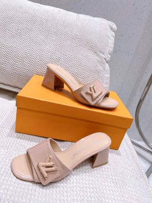 LV 1AB2OR Louis Vuitton Women's Shake Mules heel 5.5cm L68264 - 35 - View 5