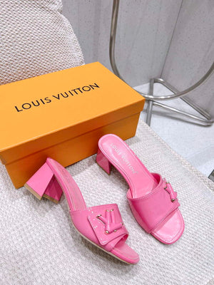 LV 1AB2OR Louis Vuitton Women's Shake Mules heel 5.5cm L68265 - 35 - View 5