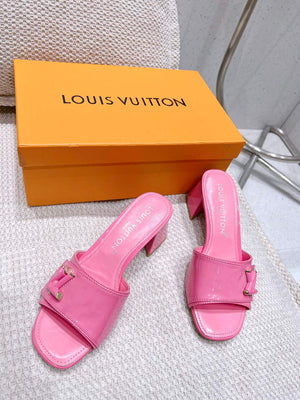 LV 1AB2OR Louis Vuitton Women's Shake Mules heel 5.5cm L68265 - 35 - View 6