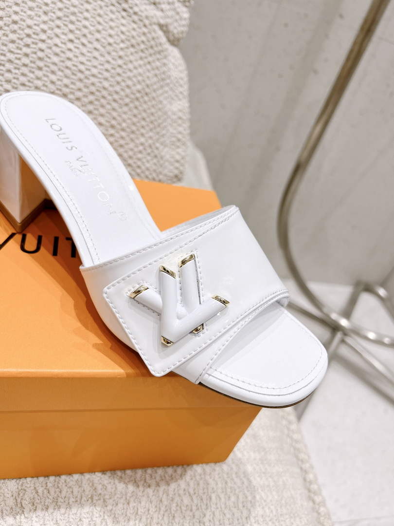 LV 1AB2OR Louis Vuitton Women's Shake Mules heel 5.5cm L68266 - 35 - View 7