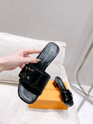 LV 1AB2OR Louis Vuitton Women's Shake Mules heel 5.5cm L68268 - 35 - View 7