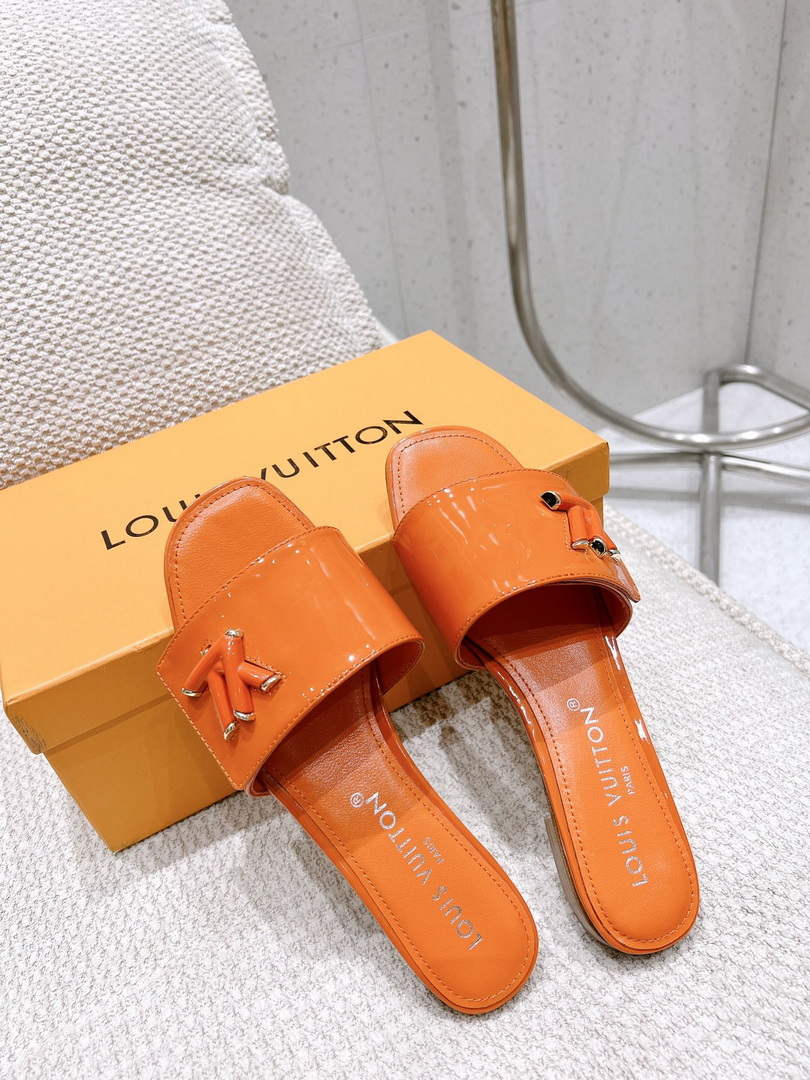 LV 1AB2QQ Louis Vuitton Women's Shake Flat Mule L68269