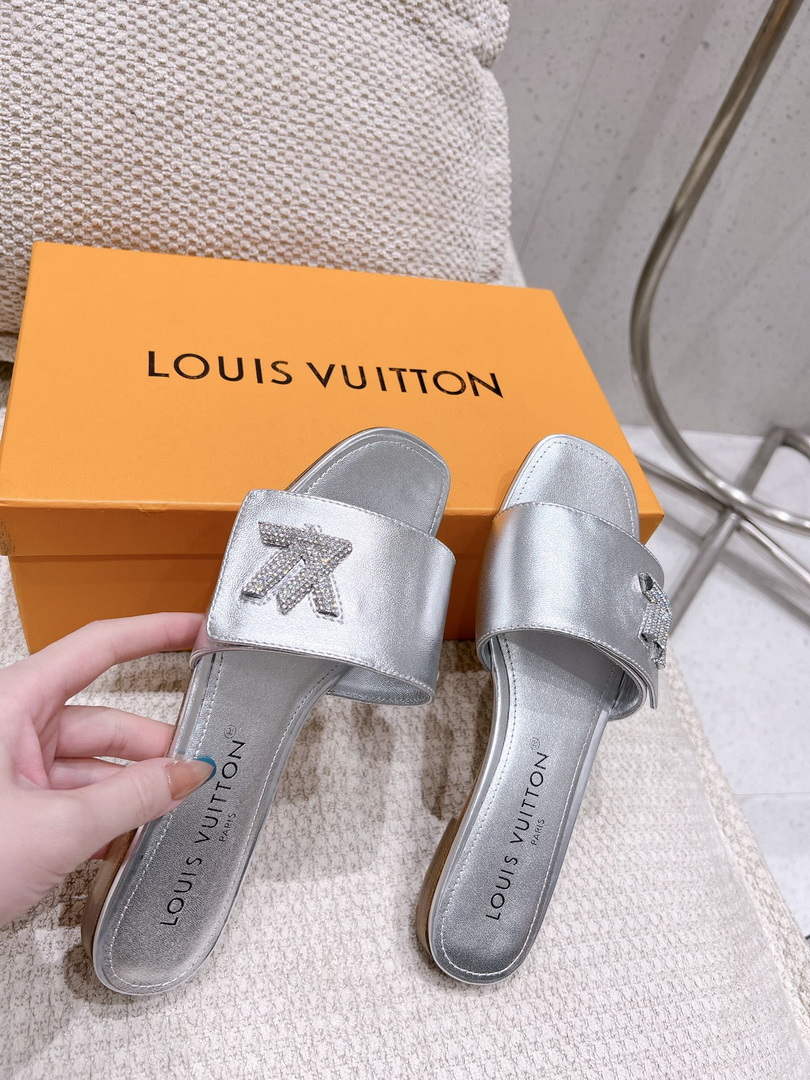 LV 1AB2QQ Louis Vuitton Women's Shake Flat Mule L68270