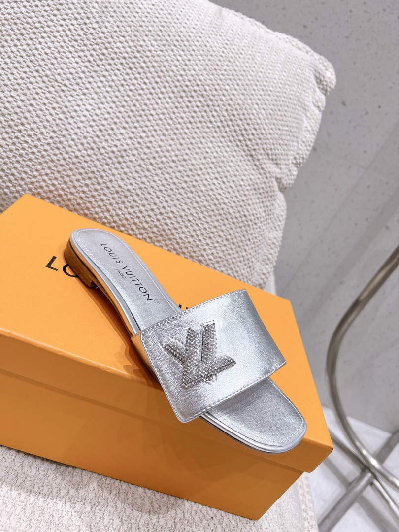 LV 1AB2QQ Louis Vuitton Women's Shake Flat Mule L68270