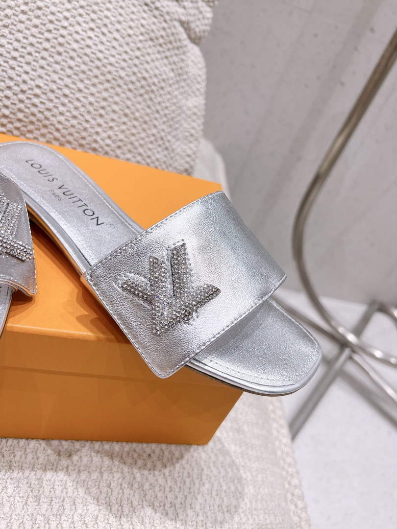 LV 1AB2QQ Louis Vuitton Women's Shake Flat Mule L68270 - 35 - View 6