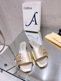 LV 1AB2QQ Louis Vuitton Women's Shake Flat Mule L68271