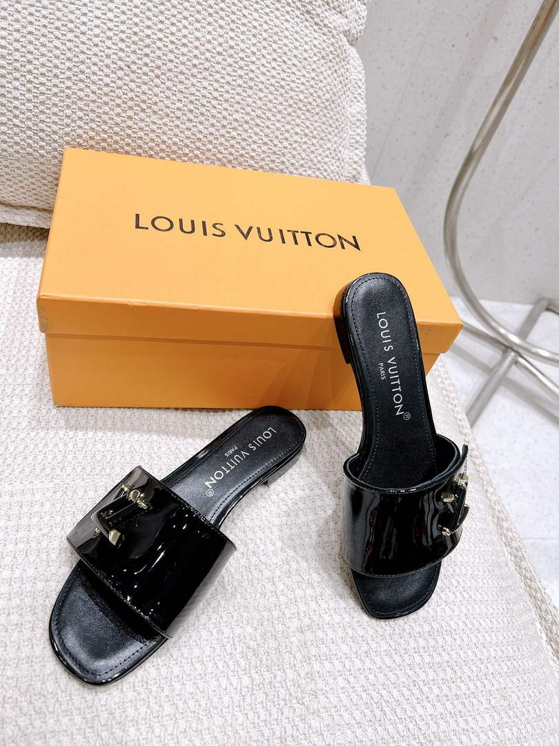 LV 1AB2QQ Louis Vuitton Women's Shake Flat Mule L68272