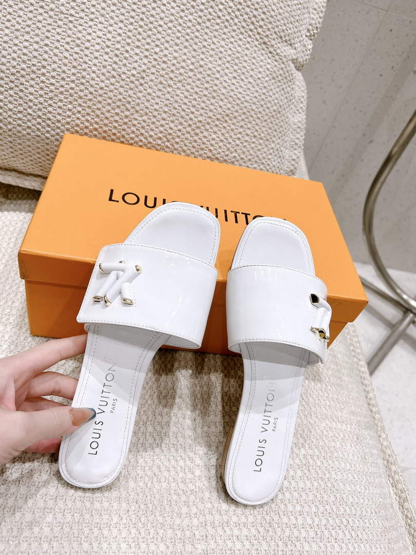 LV 1AB2QQ Louis Vuitton Women's Shake Flat Mule L68273