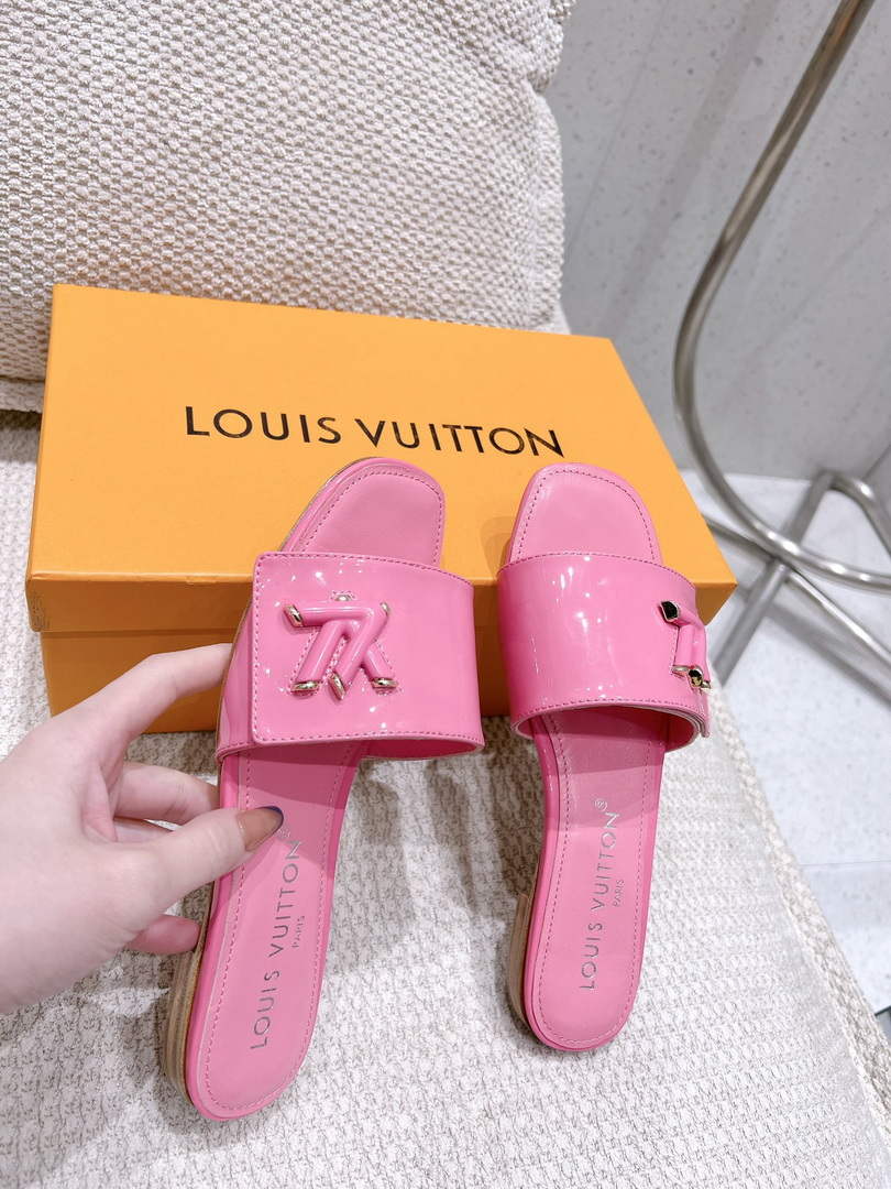 LV 1AB2QQ Louis Vuitton Women's Shake Flat Mule L68274