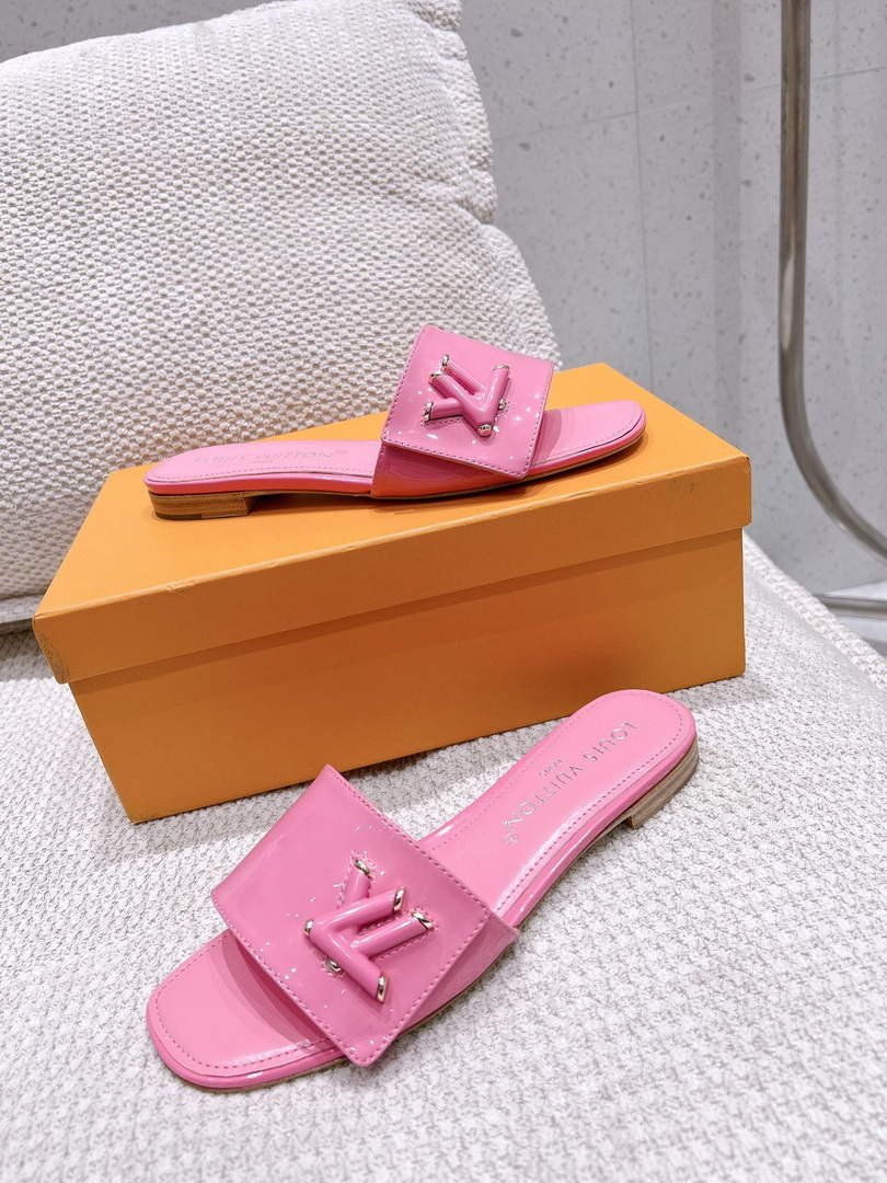 LV 1AB2QQ Louis Vuitton Women's Shake Flat Mule L68274