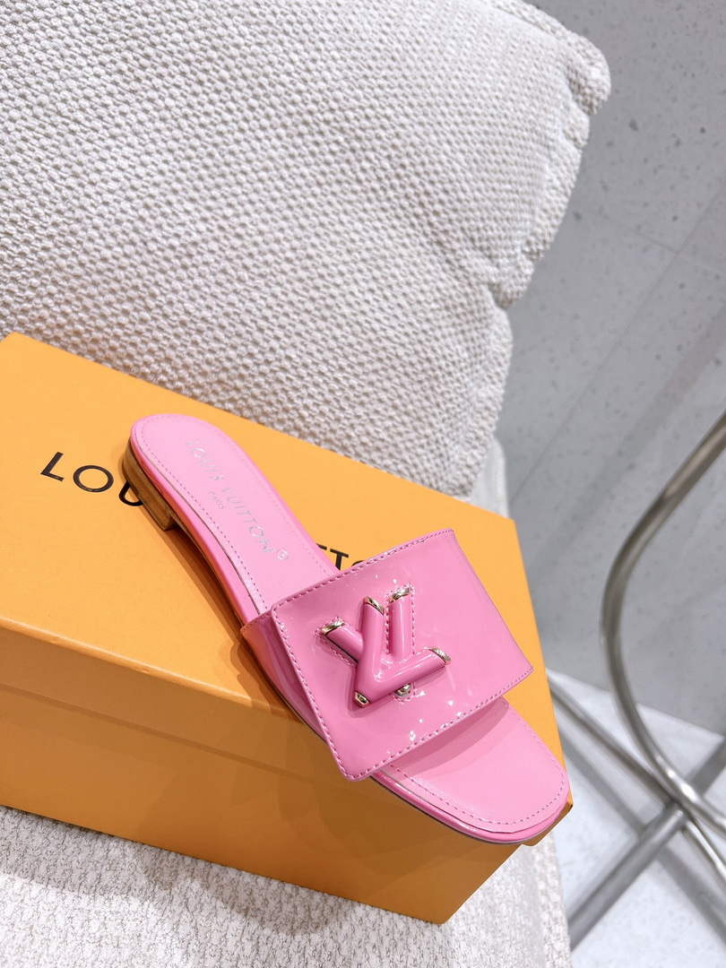 LV 1AB2QQ Louis Vuitton Women's Shake Flat Mule L68274
